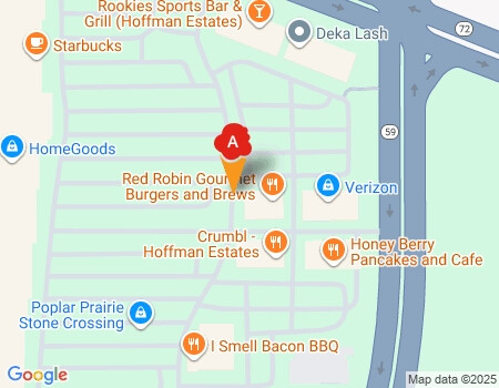 Bruster's Hoffman Estates - Hoffman Estates, IL map